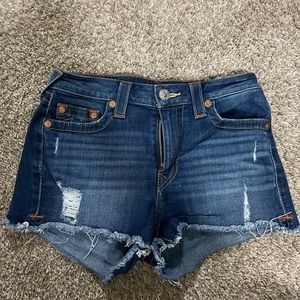 True Religion shorts size 27
